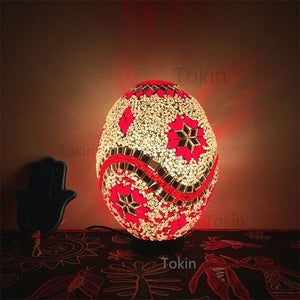 Turkish Style Mosaic Egg Lamps