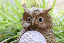 Load image into Gallery viewer, Moon Belly Solar Owl Lamp