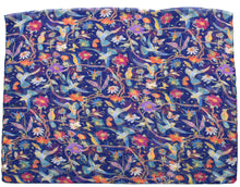 Load image into Gallery viewer, Hummingbirds &amp; Flowers Sheer Silk Scarf