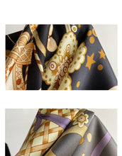 Load image into Gallery viewer, Balloons &amp; Butterflies Science Fiction 2 Sided Aviation Silk Scarf