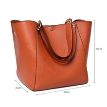 Load image into Gallery viewer, Stylish Mom Tote Bag Large Capacity Leather/PU Leather