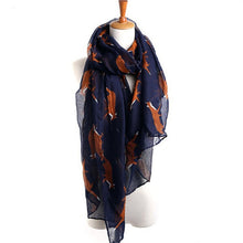 Load image into Gallery viewer, Fox Trot Voile Scarf