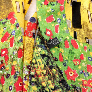 Gustav Klimt "The Kiss" Silk Scarf