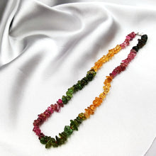 Load image into Gallery viewer, Tourmaline Rainbow Pebble Bracelet