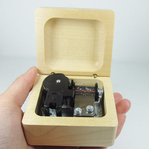 Customizable Engraved Photo Music Box