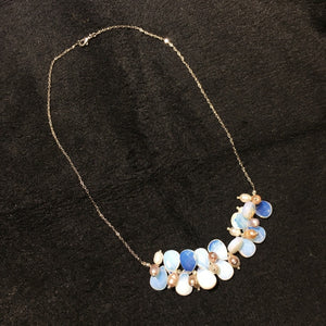 Moonlight on Water Freshwater Pearl Gem Necklace