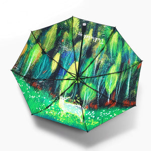Magic Forest Elk Umbrella
