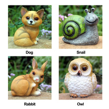Load image into Gallery viewer, Cute Forest Animals Solar Lawn Ornaments