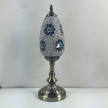 Load image into Gallery viewer, Turkish Style Mosaic Oval Tower Lamps