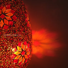 Load image into Gallery viewer, Turkish Style Mosaic Oval Tower Lamps