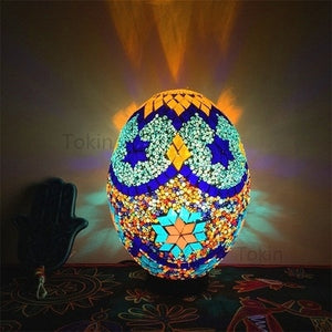 Turkish Style Mosaic Egg Lamps
