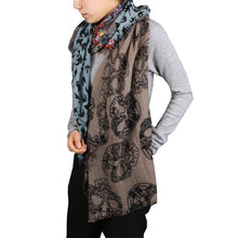 Load image into Gallery viewer, Jewels of Life Thin Pashmina Shawl/Scarf
