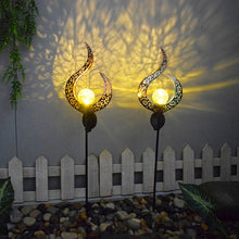 Load image into Gallery viewer, Moon Music Solar Garden Lights