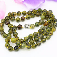 Load image into Gallery viewer, Green Dragon Onyx Necklace