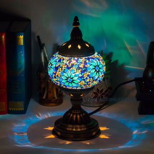 Turkish Style Mosaic Desktop Lamps