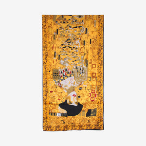 Gustav Klimt "Adele Bloch-Baue I" Silk Scarf