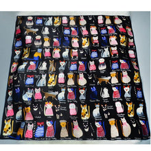 Load image into Gallery viewer, Kitty Kaboodle Satin Silk Scarf