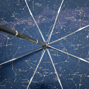 12 Constellation Star Map Umbrella