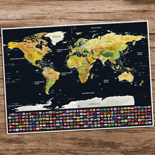 Load image into Gallery viewer, Scratch Off World Travel Maps - Different Sizes
