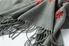 Load image into Gallery viewer, Colourful Sunburst Nepali Embroidered Cashmere Shawls