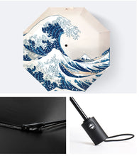 Load image into Gallery viewer, Hokusai Wave Umbrella