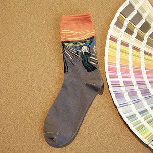 Famous Painting Art Socks