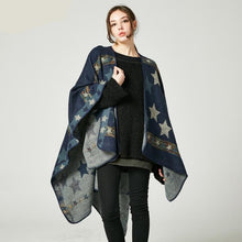 Load image into Gallery viewer, Reverse Star Cape/Poncho