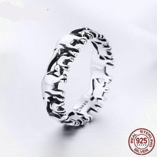 Load image into Gallery viewer, Mother Herd Elephant Family Ring Sterling Silver