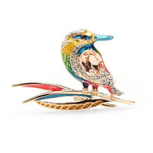 Load image into Gallery viewer, Kingfisher Crystal Rhinestone Brooches