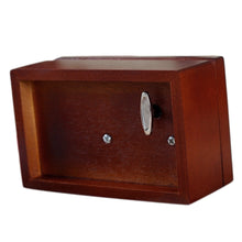Load image into Gallery viewer, Wooden Keepsake Clockwork Music Box