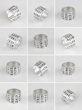 Load image into Gallery viewer, Love Words Spelling Ring/Fidget Toy 925 Silver