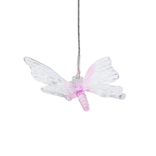 Load image into Gallery viewer, Nightlight Solar Powered Colour Changing Wind Chimes - Butterfly Bee Hummingbird Bottle