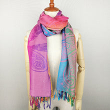 Load image into Gallery viewer, Blended Rainbow Paisley Wraps