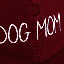 Load image into Gallery viewer, Dog Mom Embroidered Baseball Cap