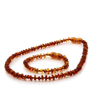 Baltic Amber Teething Bracelets/Necklaces for Mother/Babies