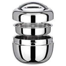 Load image into Gallery viewer, Apple Shape Thermal Stainless Steel Tiffin Lunch Box