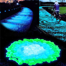 Load image into Gallery viewer, Glow in the Dark Photoluminescent Pebbles