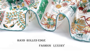 Palace Garden Large Wrap Scarves 100% Silk