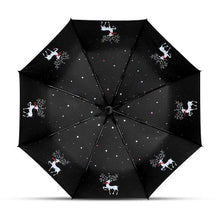Load image into Gallery viewer, Winter Deer Umbrella