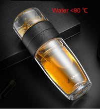 Load image into Gallery viewer, &quot;On the Loose&quot; Glass Portable Eco Friendly Tea Tumbler