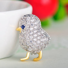 Load image into Gallery viewer, Baby Rhinestone Chicks Lapel Pins