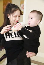 Load image into Gallery viewer, HELLO/BYE Fun Mother &amp; Child Cotton Sweaters