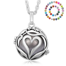 Load image into Gallery viewer, Love Embrace Angel Caller Locket Pendants Silver Plated