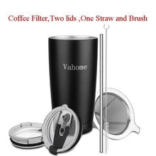 Load image into Gallery viewer, Travel Mug Coffee Kit, 20 OZ Stainless Steel