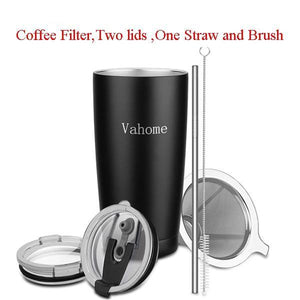 Travel Mug Coffee Kit, 20 OZ Stainless Steel