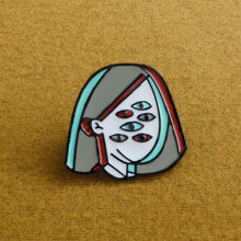 Load image into Gallery viewer, Many Eyes Mama Enamel Pin