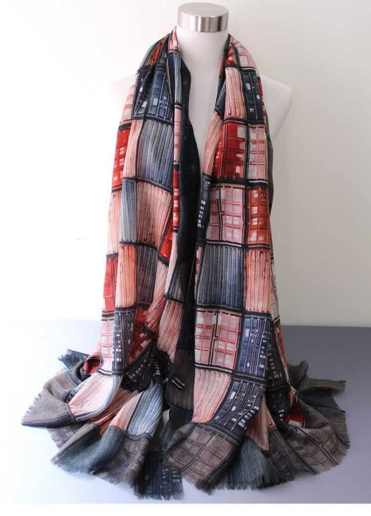 Shipping Container Cashmere Scarf | Gifts For Difficult Mothers