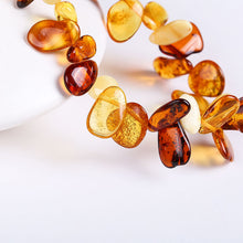 Load image into Gallery viewer, Mixed Amber Pebble Bracelet