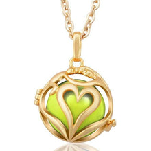 Load image into Gallery viewer, Love Embrace Angel Caller Locket Pendants Gold Plated